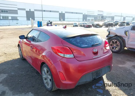 2016 Hyundai Veloster from USA, damaged, VIN KMHTC6AD3GU275949